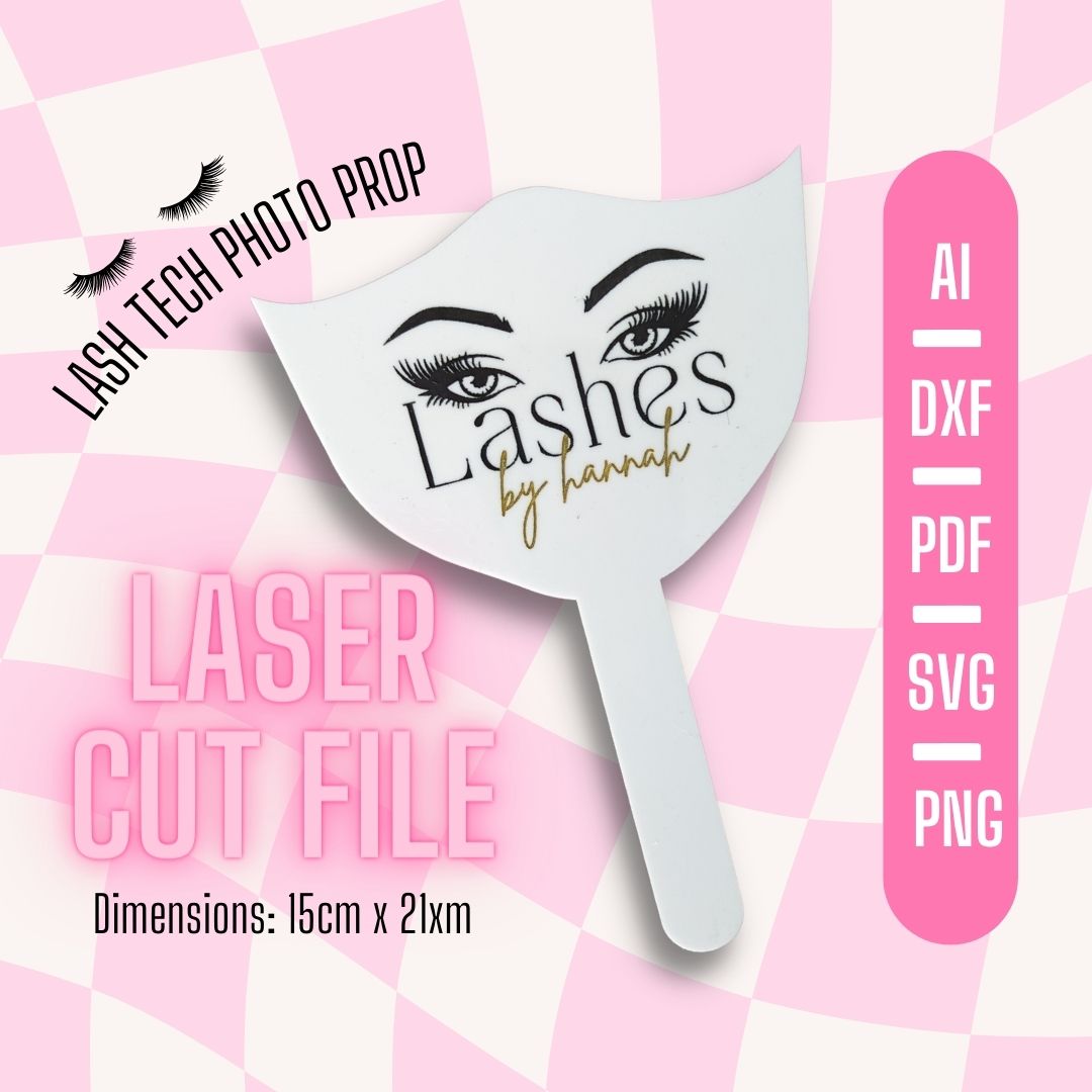 Lash Tech Photo Prop Digital Bundle