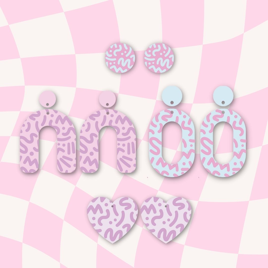 Confetti Earring Digital Bundle