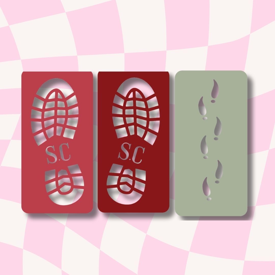 Christmas Footprint Digital Bundle