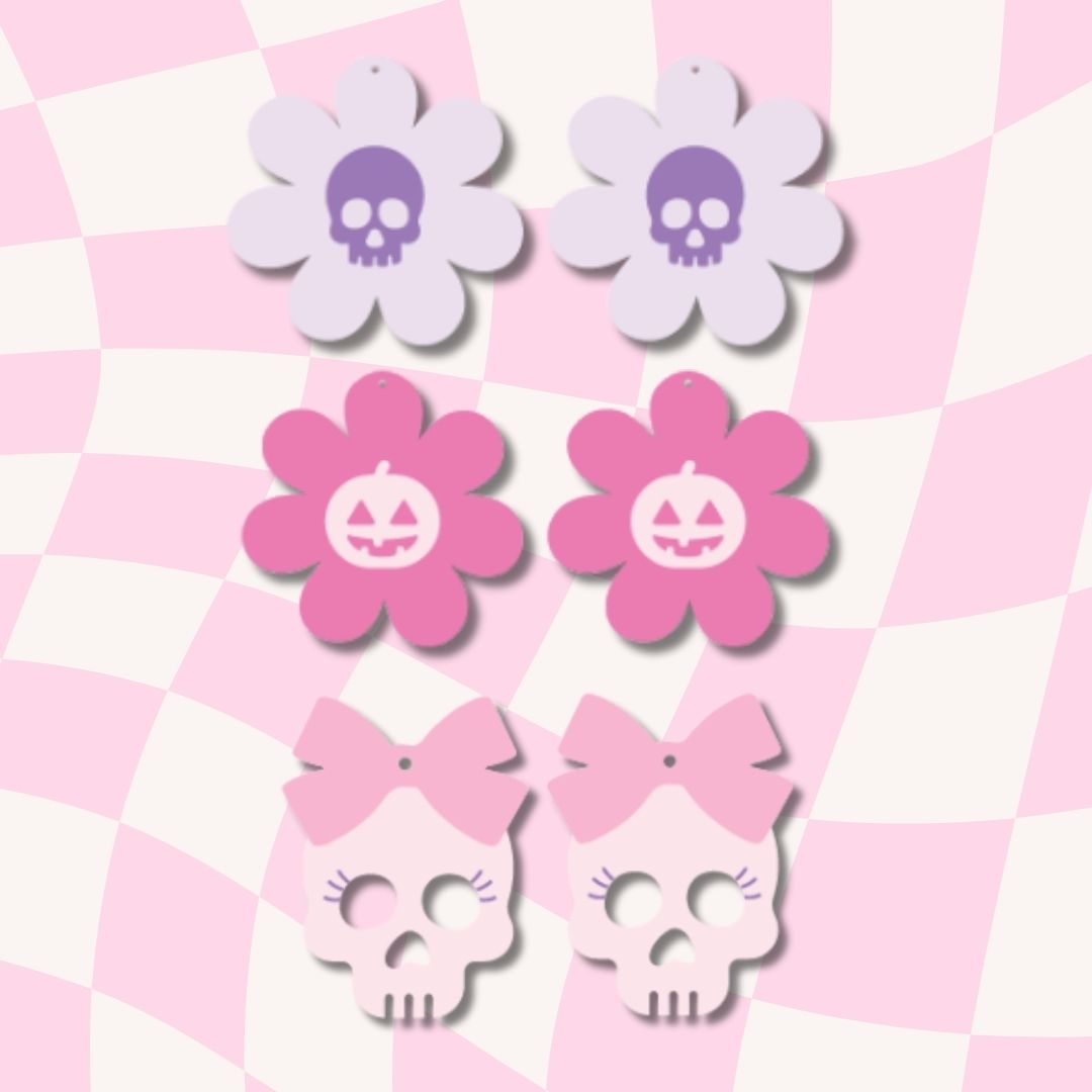 Halloween Earrings Digital Bundle