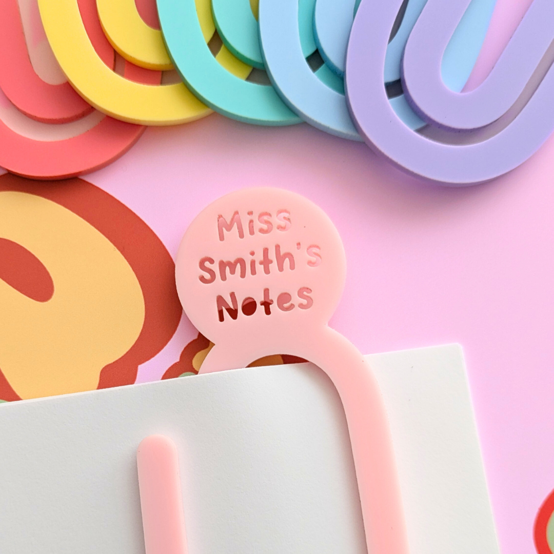 Personalised Jumbo Paper Clips