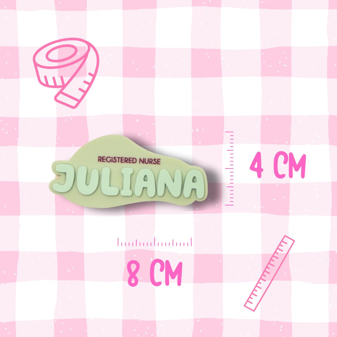 Bohemian Bubble Letter Badges