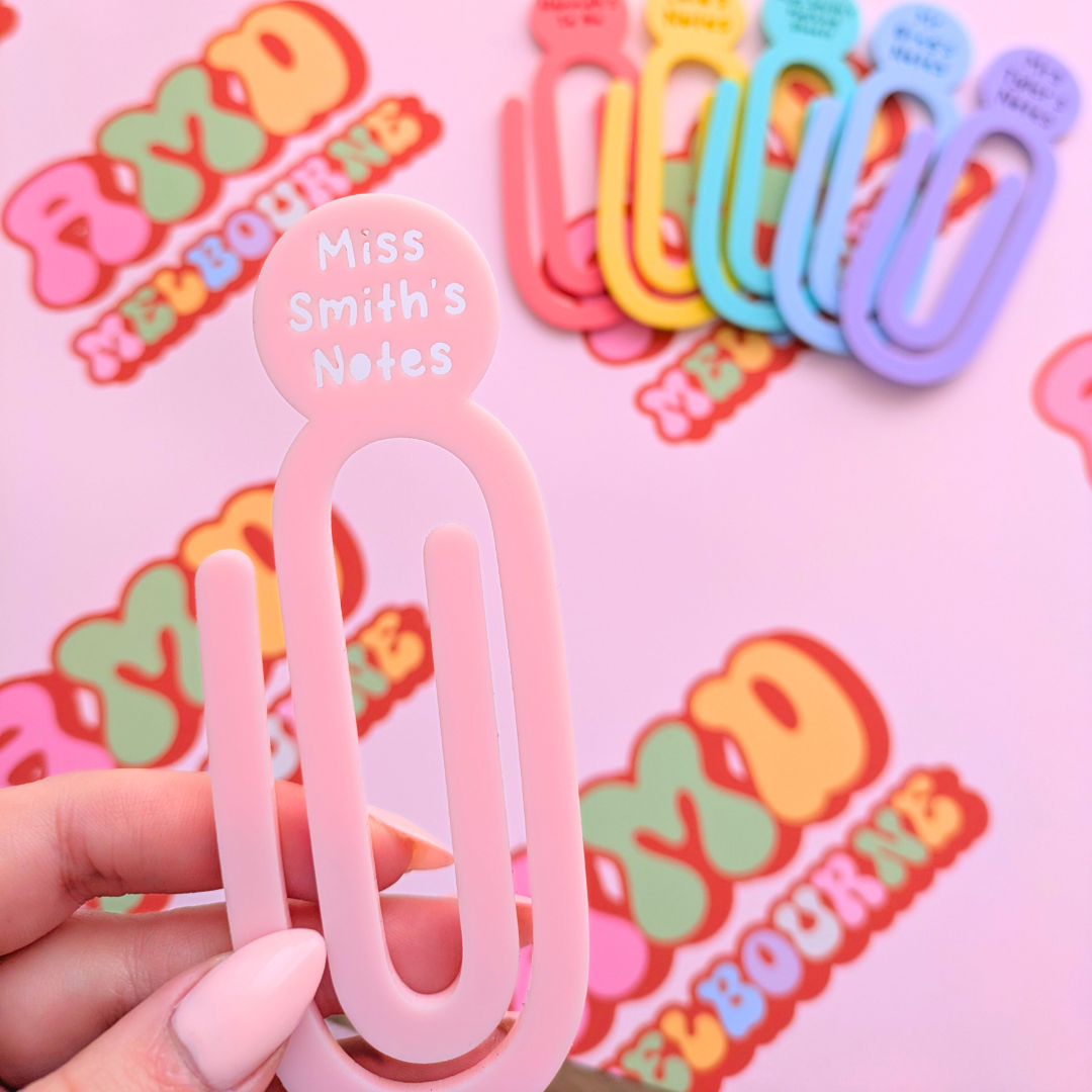 Personalised Jumbo Paper Clips