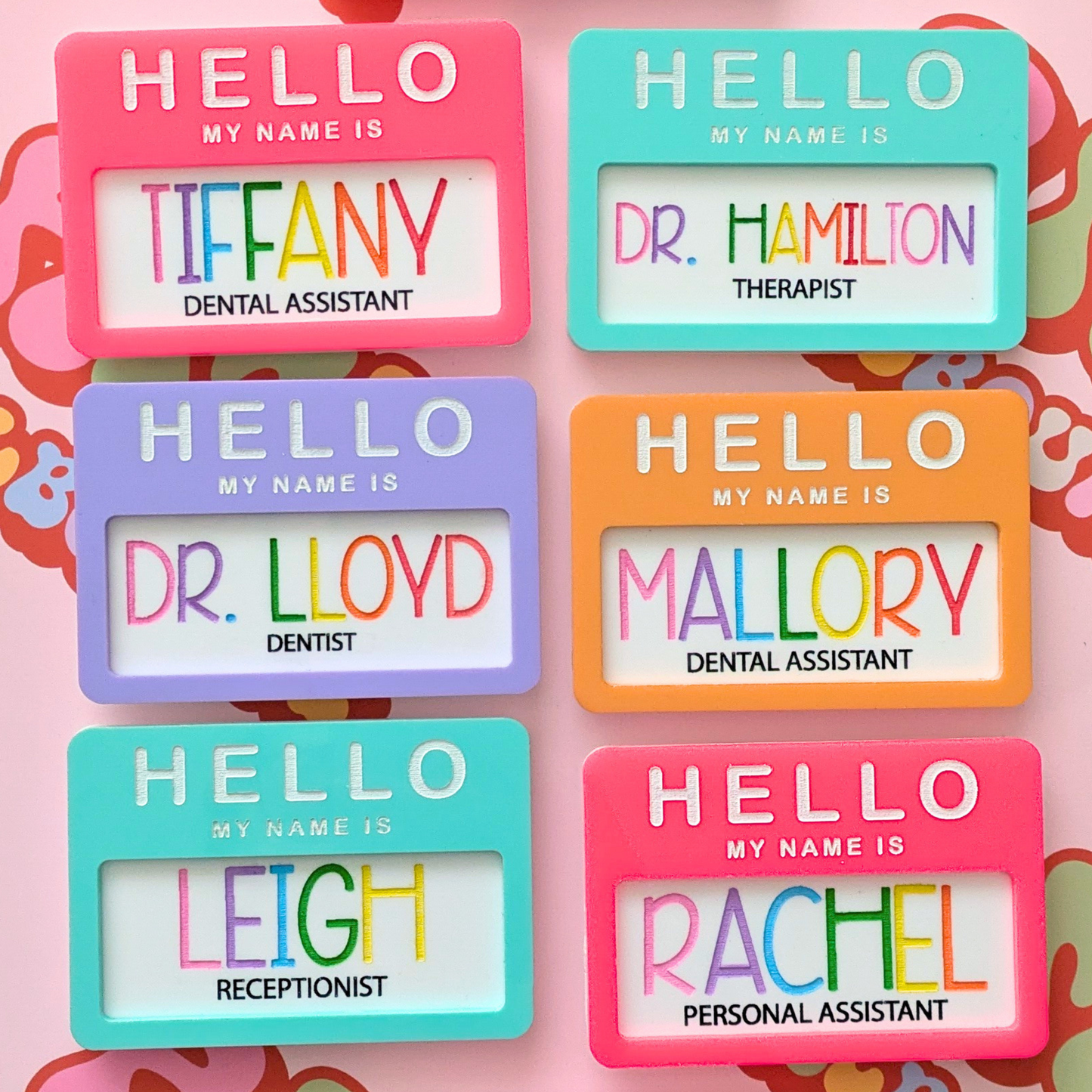 Hello My Name Is Name Badge