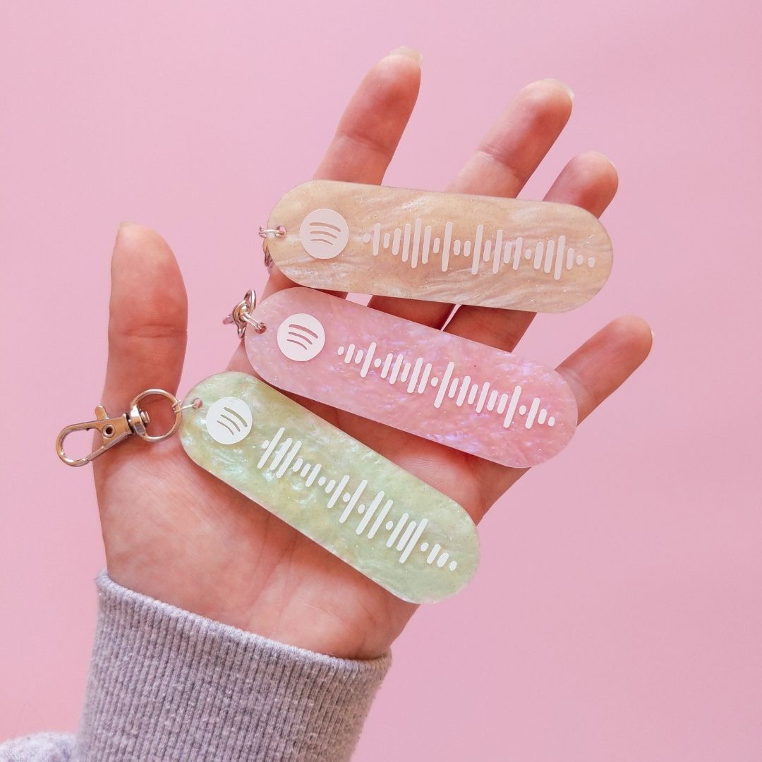 Song Code Keychain