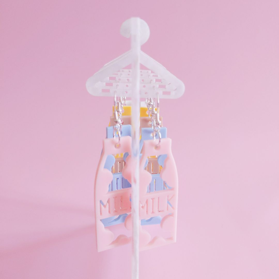 Milk Carton Dangles