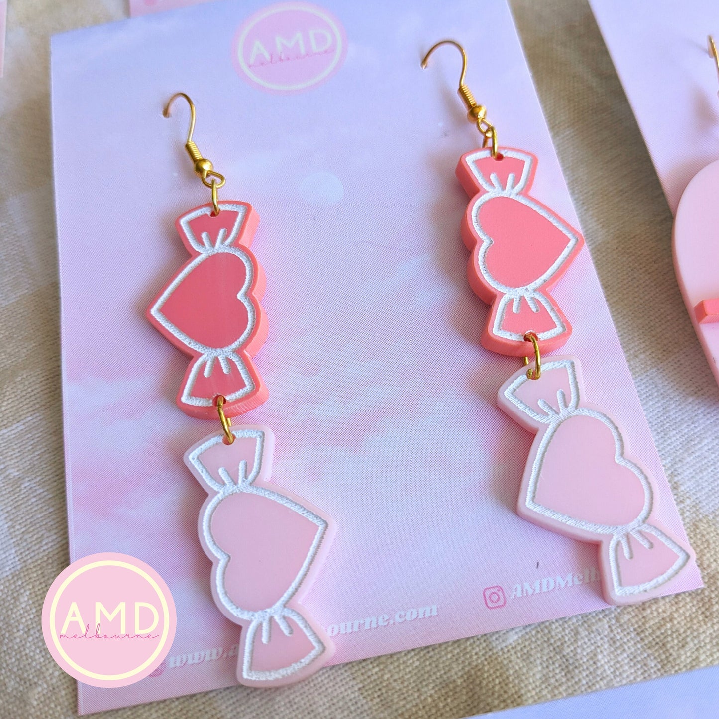Heart Lolly Dangles