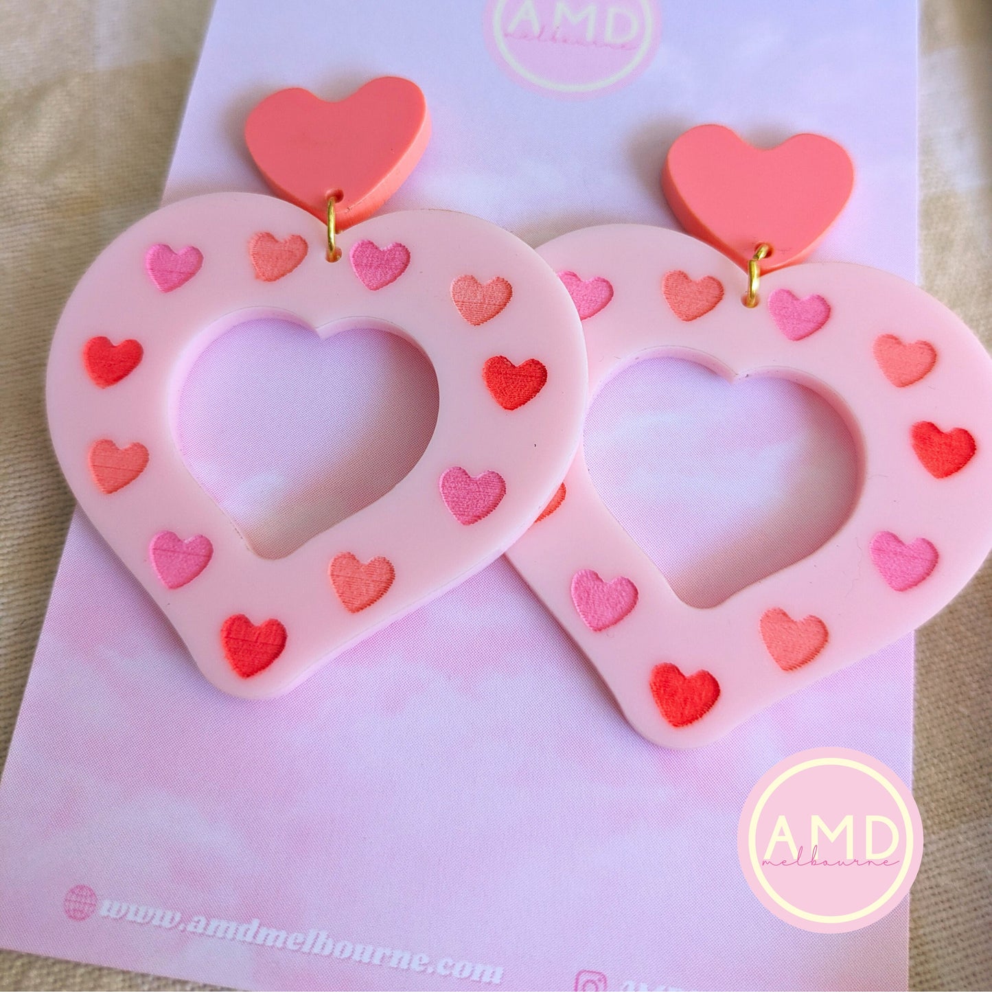 Hollywood Heart Dangles