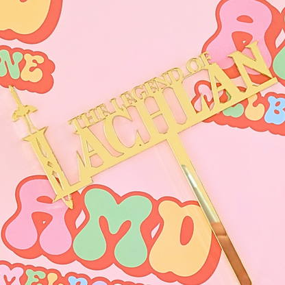 Personalised The Legend of Zelda Topper