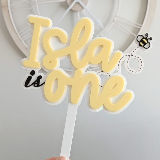 Bumble Bee Cake Topper