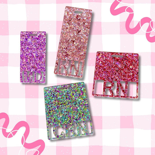 Glitter Badge Buddies