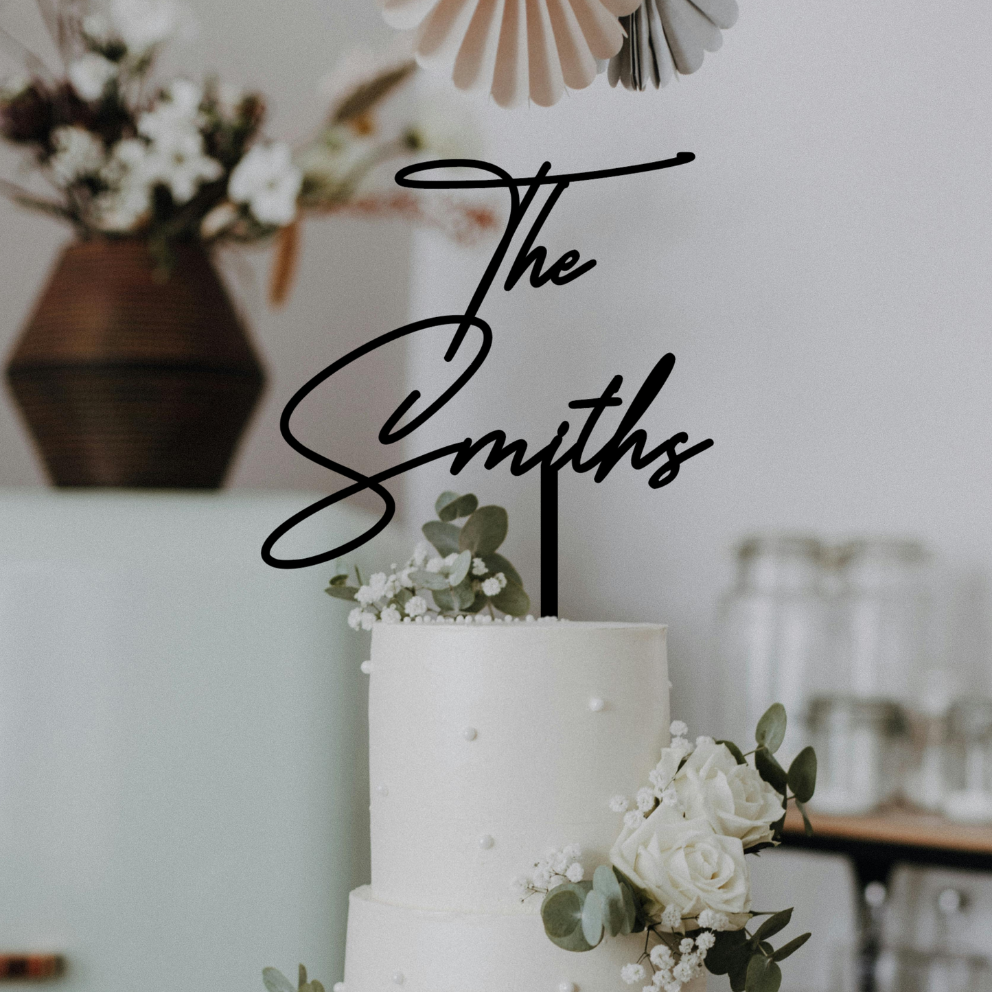 Personalised Wedding Cake Topper