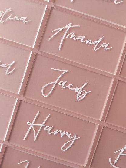 Acrylic Place Cards