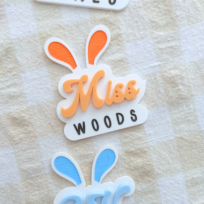 Boho Bunny Name Badges