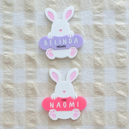 Easter Bunny Name Badge